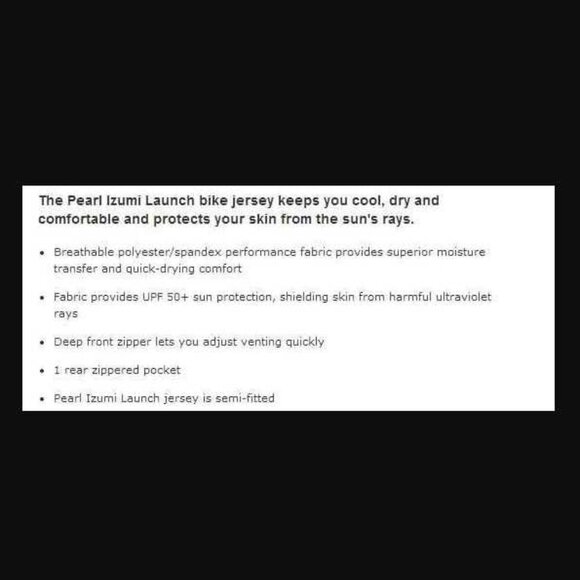 New men's S Pearl Izumi Launch cycling jersey in Green - Picture 12 of 12